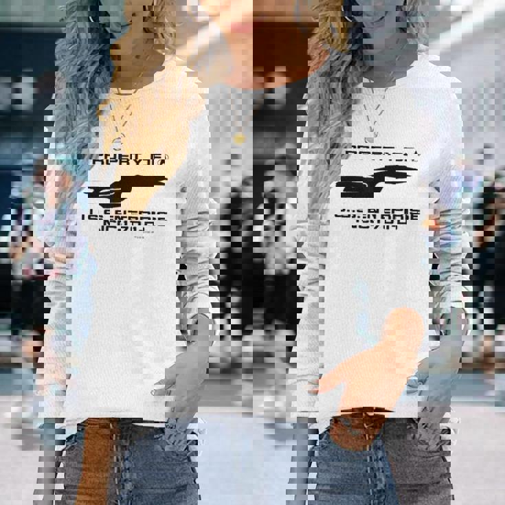 スタートレック 次世代uSSエンタープライズプロファイル 長袖Tシャツ 彼女への贈り物