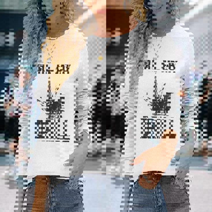 ドリル ベビードリル ドリル 長袖Tシャツ 彼女への贈り物