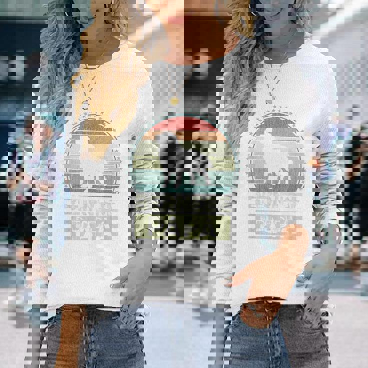 バーニーズパパ 父の日 バーニーズマウンテンドッグ 長袖Tシャツ 彼女への贈り物