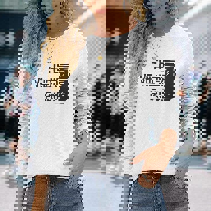 溶接機の端面溶接 溶接 長袖Tシャツ 彼女への贈り物