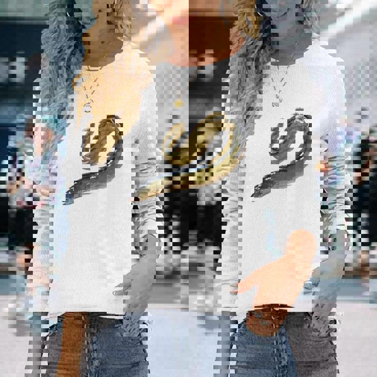 電気 ウナギ 長袖Tシャツ 彼女への贈り物