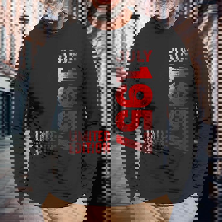 1957年7月 伝説の年 1957 レトロ 1957 ヴィンテージ 1957 長袖Tシャツ 高齢者への贈り物