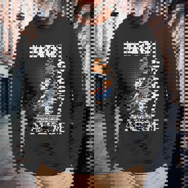 39Th Birthday Legends March 1987Intage 39 Years Old 長袖Tシャツ 高齢者への贈り物