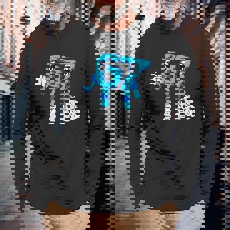 67 シークレットブレイン イタリアンシックスセブン ビデオゲーム 長袖Tシャツ 高齢者への贈り物