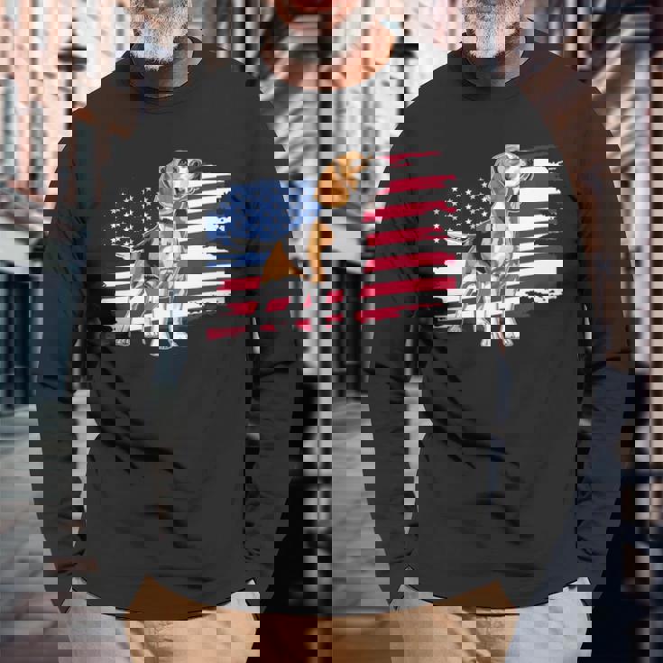 Beagle 長袖tシャツ 長袖Tシャツ 高齢者への贈り物