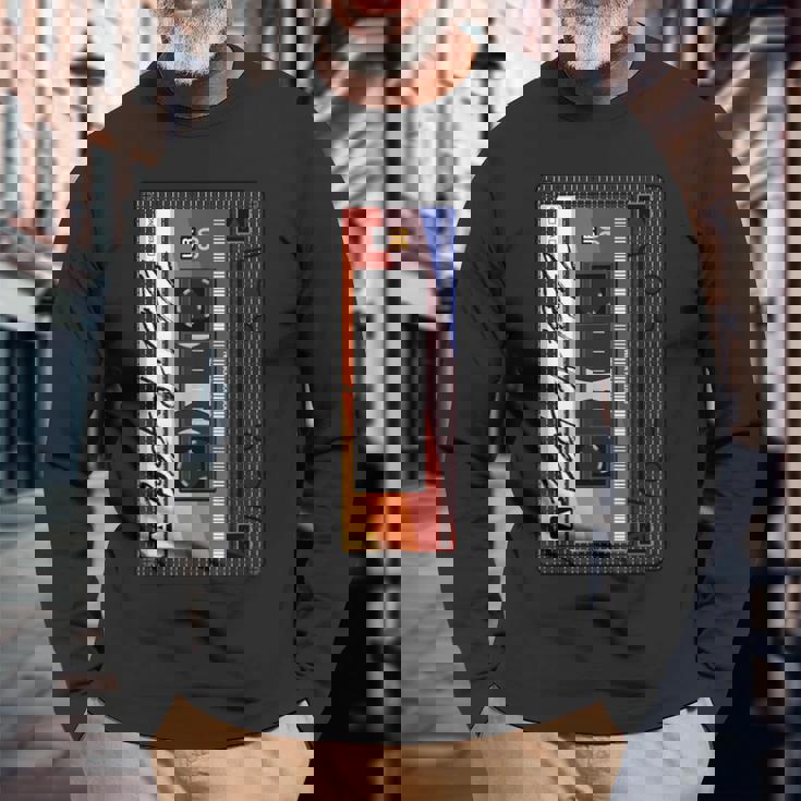 Best Of 1972 ベストオブ1972 ミックステープ カセットモットパーティ 70年代音楽ミックステープ 長袖Tシャツ 高齢者への贈り物