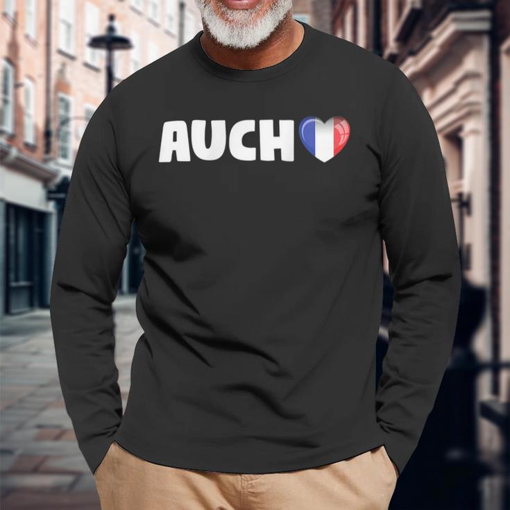 Cadeauille Auch La Franceouvenir Auch T-shirt à manches longues Cadeaux pour les vieillards