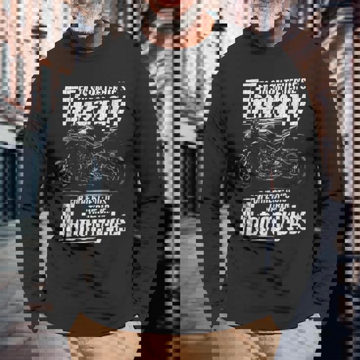 Forome There Therapy Z1000-H2 裸のバイク 長袖Tシャツ 高齢者への贈り物