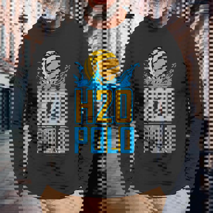 H2o Waterpolo ウォータースポーツ 長袖Tシャツ 高齢者への贈り物