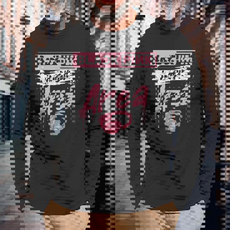 K-Pop 韓国ポップファッション ブラック ピンク 韓国 K-Pop好き向け 長袖Tシャツ 高齢者への贈り物