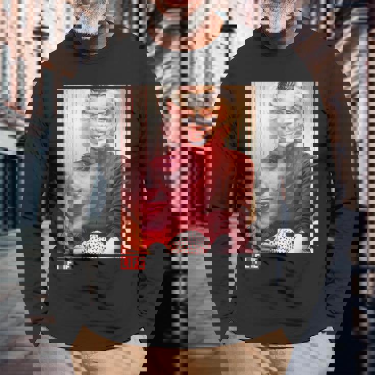 Life Picture Collection マリリン モンロー5 長袖Tシャツ 高齢者への贈り物