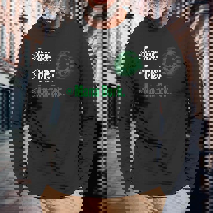 Mtg マナドークmana Dork 長袖Tシャツ 高齢者への贈り物