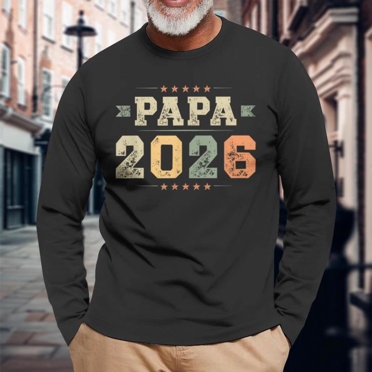 Papa 2026 Primaolta Di Un Padre Prima Festa Del Maglietta a maniche lunghe Regalos para ancianos