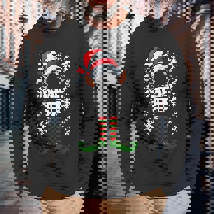 Party Elf Partnerlook Elfen Weihnachten Ugly Christmas Langarmshirts Geschenke für alte Männer