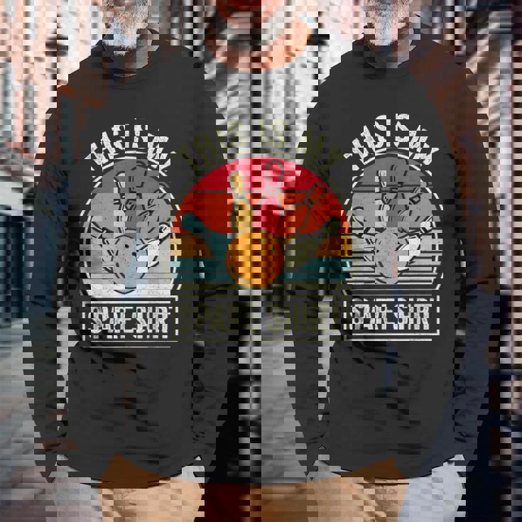 This Is Mypare ボーリング ボウラー 面白チーム メンズ レディース キッズ 長袖Tシャツ 高齢者への贈り物