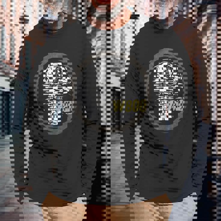 W800 バイク 長袖tシャツ 長袖Tシャツ 高齢者への贈り物