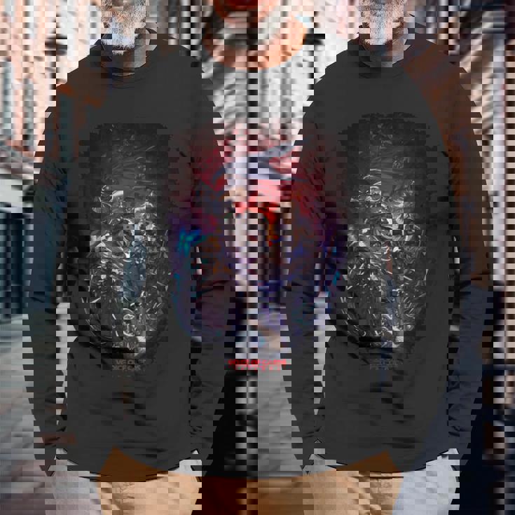 『Voice Of Cards ドラゴンの島』キーアート 長袖Tシャツ 高齢者への贈り物