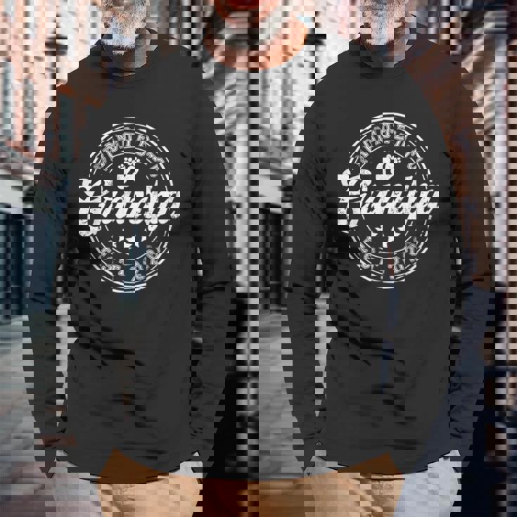 おじいちゃんエスト2026に昇格、ついに新しいおじいちゃんになる 長袖Tシャツ 高齢者への贈り物