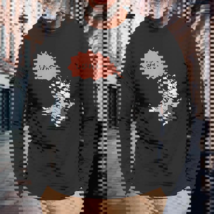 かいけつゾロリtシャツ大さくせん 「しびれる」 長袖Tシャツ 高齢者への贈り物