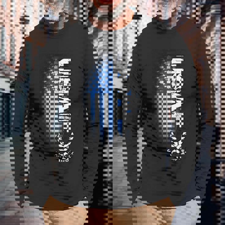 アメリカ空軍 長袖tシャツ 長袖Tシャツ 高齢者への贈り物