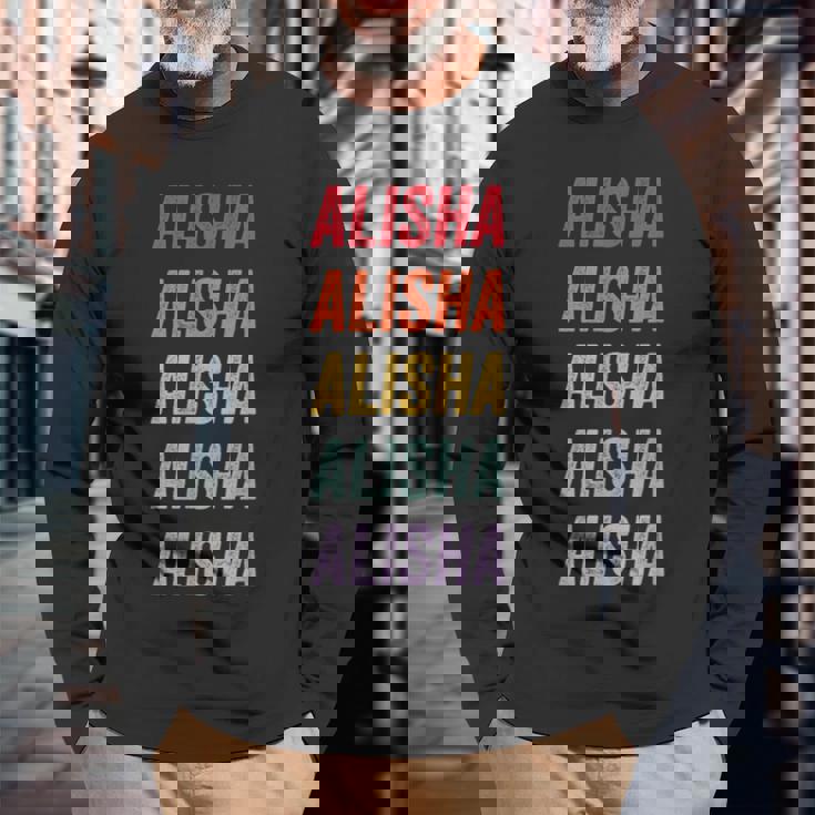 アリシャ 長袖Tシャツ 高齢者への贈り物