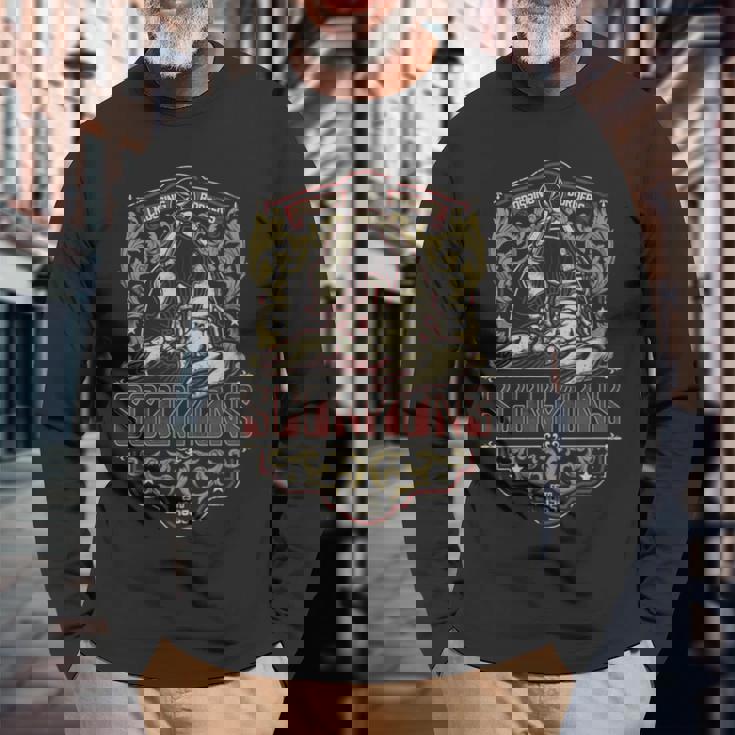 ウィンド・オブ・チェンジ 長袖tシャツ 長袖Tシャツ 高齢者への贈り物