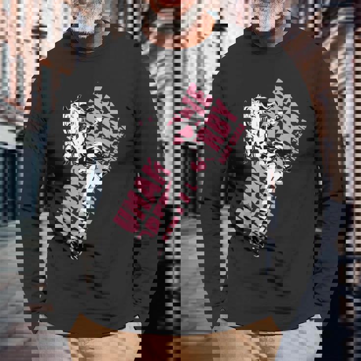 ウマ娘 プリティーダービー ハルウララ 長袖Tシャツ 高齢者への贈り物