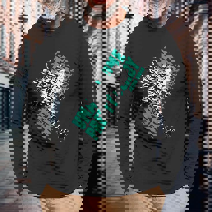 ウマ娘 プリティーダービー メジロアルダン 長袖Tシャツ 高齢者への贈り物