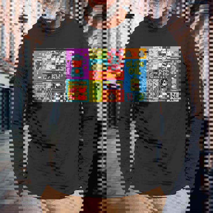 ガスパチョブランチ アンダルシア 長袖Tシャツ 高齢者への贈り物