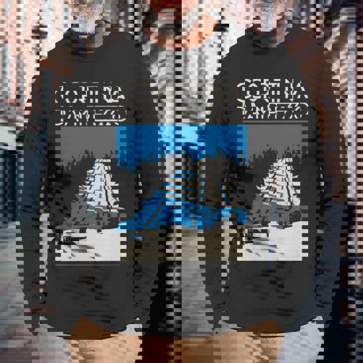 コルティナダンペッツォ 長袖tシャツ 長袖Tシャツ 高齢者への贈り物