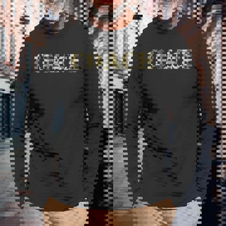 コーチ 迷彩 アーミー 長袖Tシャツ 高齢者への贈り物