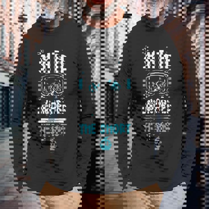 スキーホリデーパーティー 長袖Tシャツ 高齢者への贈り物