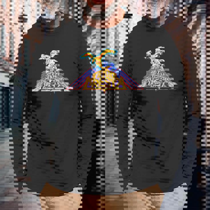 テラクレスタ 01 長袖Tシャツ 高齢者への贈り物