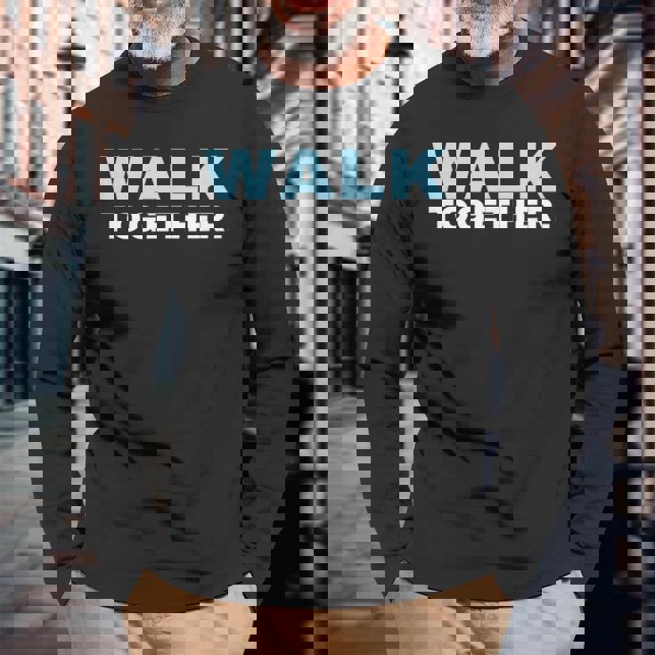 トゥギャザー ウォーク インドア ウォーキング アウトドア おうちで歩く ポンドオフ 長袖Tシャツ 高齢者への贈り物