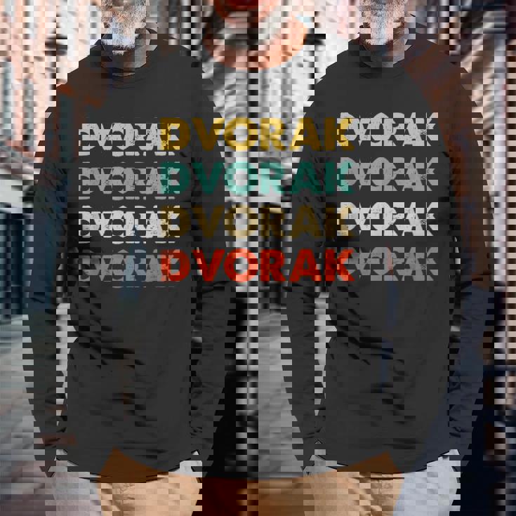 ドヴォルザーク名 長袖Tシャツ 高齢者への贈り物