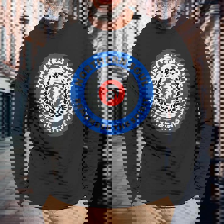 ノーザンソウルリメンバーザスピリット・オブ・1969 長袖Tシャツ 高齢者への贈り物