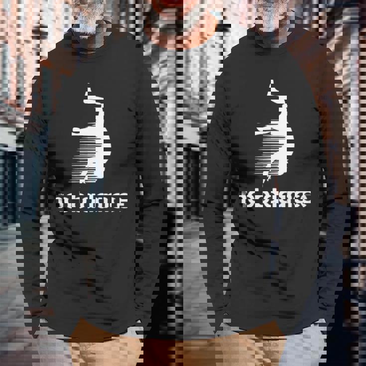 ノーバランス – 面白いフリップ失敗、体操、パルクールスタントフォール。 長袖tシャツ 長袖Tシャツ 高齢者への贈り物