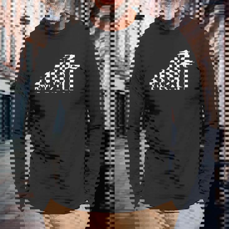 パルクールの進化 パルクール用コルドール 長袖Tシャツ 高齢者への贈り物