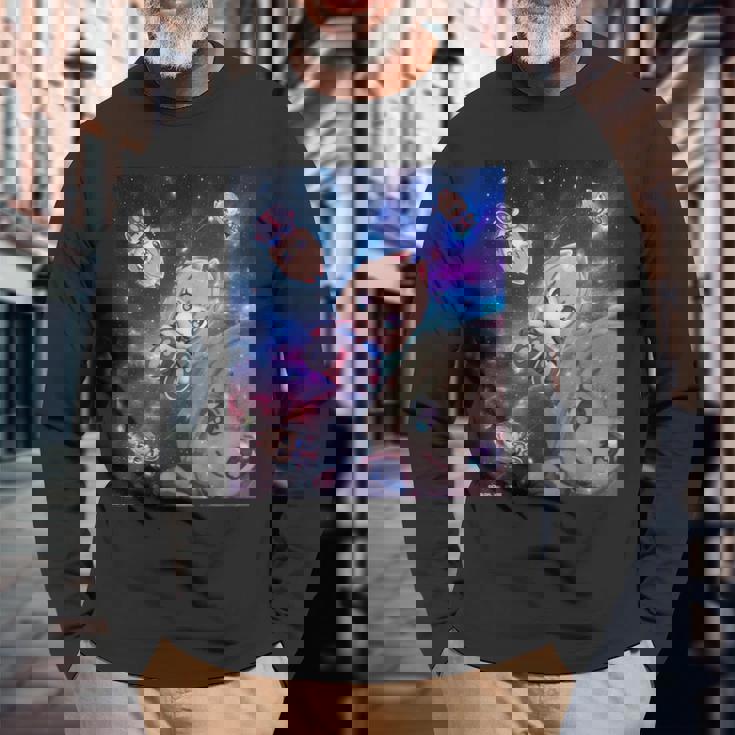 フェスバ 宇宙まりぬい 長袖Tシャツ 高齢者への贈り物