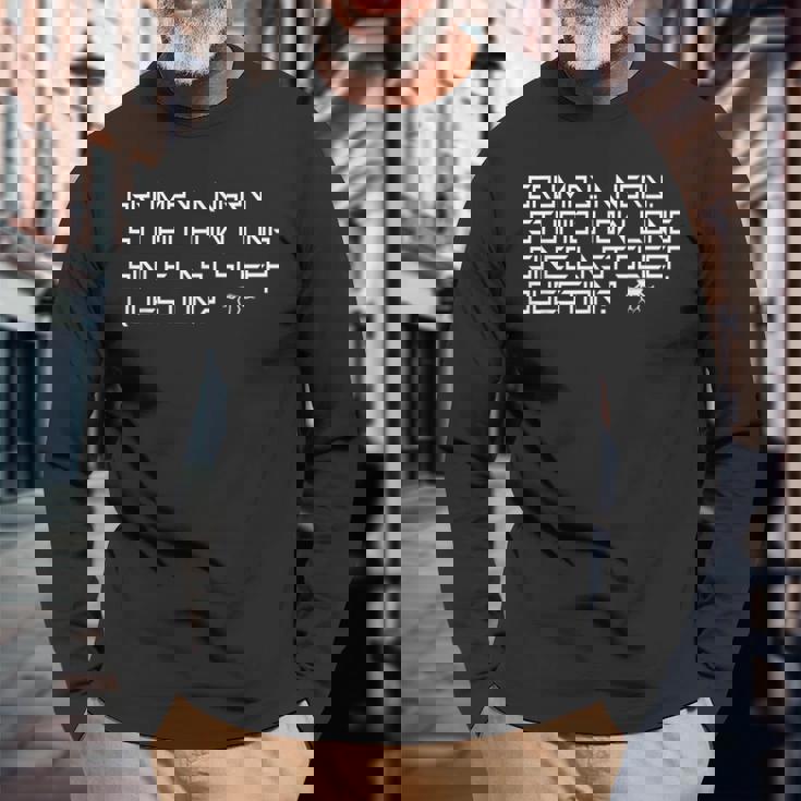 プロジェクト・ヘイル・メアリー面白い宇宙名言 長袖Tシャツ 高齢者への贈り物