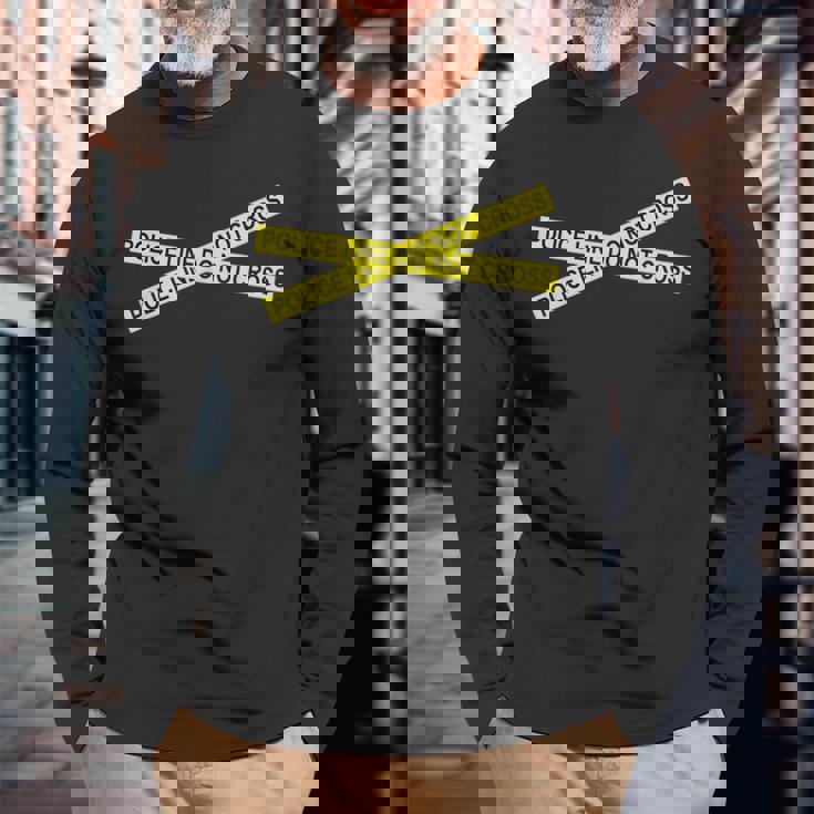 ポリスライン 長袖Tシャツ 高齢者への贈り物