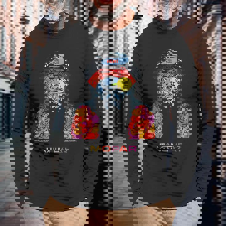 モパー426ヘミデザイン 長袖Tシャツ 高齢者への贈り物