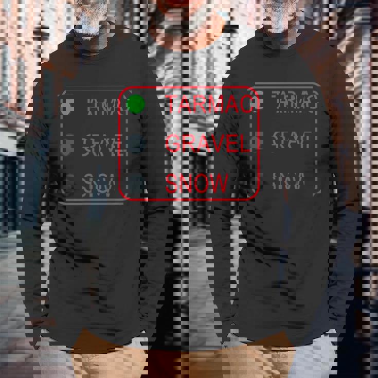 ランサー Evo 9 Ix ターマック 砂利 雪 長袖Tシャツ 高齢者への贈り物