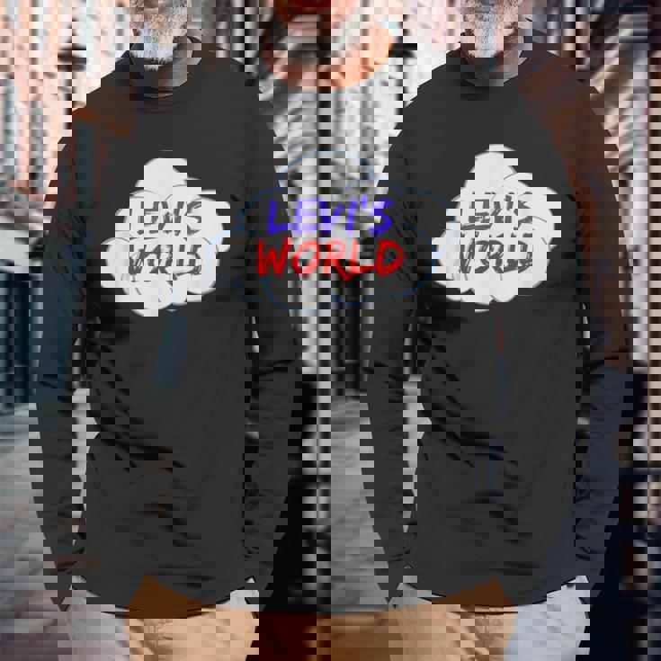 リーバイスのワールドクラウド 長袖Tシャツ 高齢者への贈り物