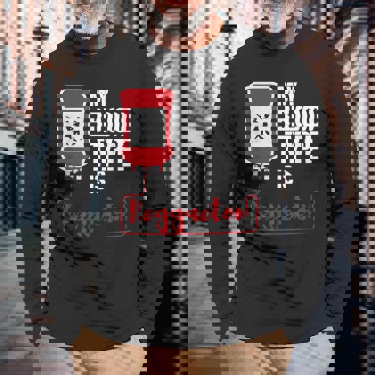 レゲトン ギフト ラテン ダンス ダンス ダンサー レゲトン 長袖Tシャツ 高齢者への贈り物