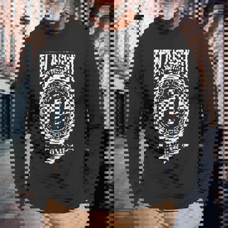 仕事のための面白いことわざ Pta 長袖Tシャツ 高齢者への贈り物