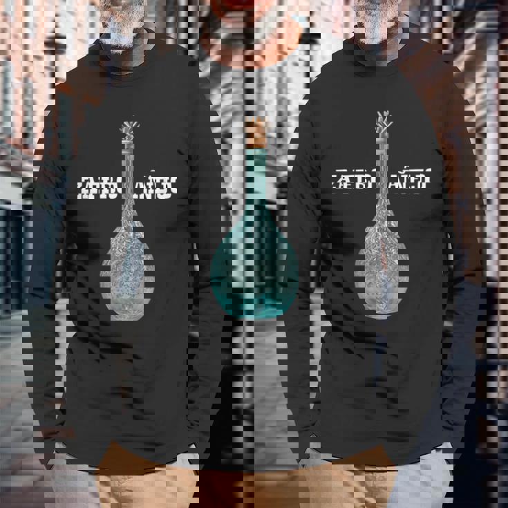 古くなったサファイア テキーラ 一口飲料 ヴィンテージドリンク製品 長袖Tシャツ 高齢者への贈り物