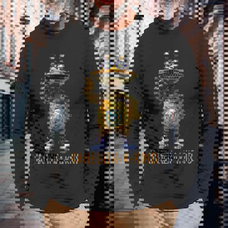 大怪獣ラッシュ ウルトラフロンティア カネゴン・ア・キンド 長袖Tシャツ 高齢者への贈り物