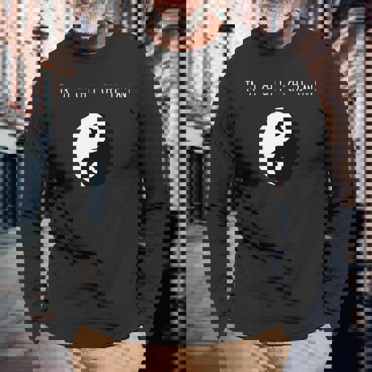 太極拳 長袖tシャツ 長袖Tシャツ 高齢者への贈り物