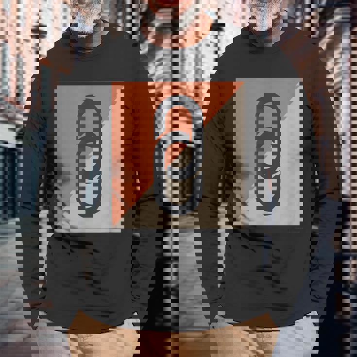 川越ボーイズ・シング＜Kawagoe Boysing＞ 日向兄弟 お気に入りブランド【オレンジ＆ベージュ】 長袖Tシャツ 高齢者への贈り物